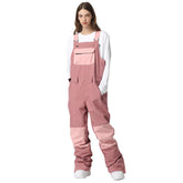 MARKERWAY Women's Fashion Mountain Discover Snowboard Pants Ski Bibs